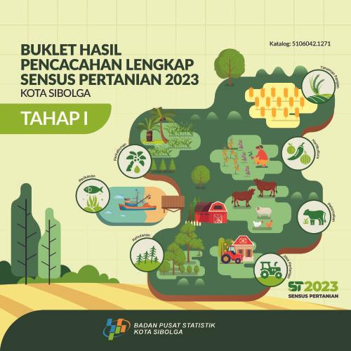 Booklet, Complete Enumeration Results of the 2023  Census of Agriculture - Edition 1 Sibolga Municipality