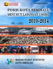 GRDP of Sibolga Municipality by Industrial Origin 2010-2014