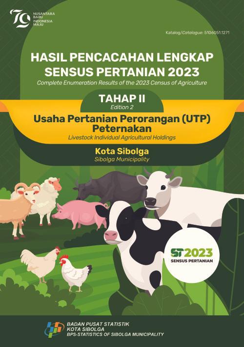 Hasil Pencacahan Lengkap Sensus Pertanian 2023 - Tahap II: Usaha Pertanian Perorangan (UTP) Peternakan Kota Sibolga